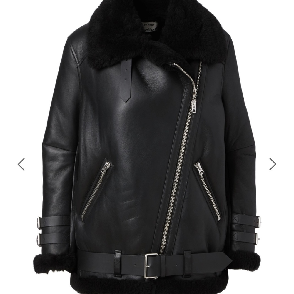 Acne Studios Shearling Aviator, like new - Picture 2 of 5